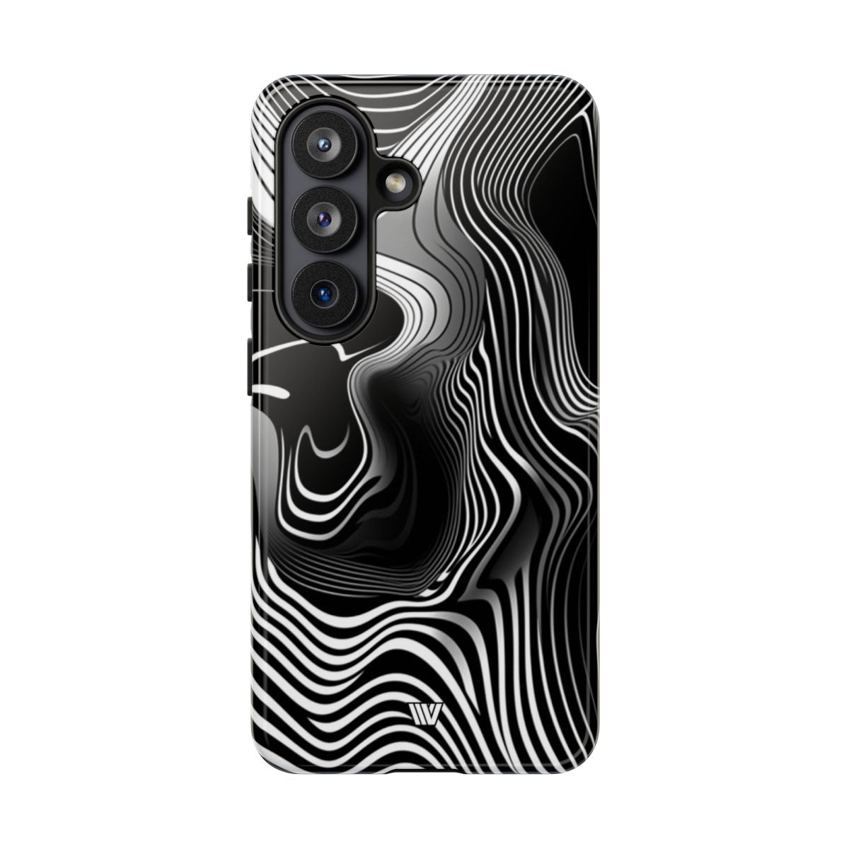 Abstract Zebra Stripes Tough Phone Case