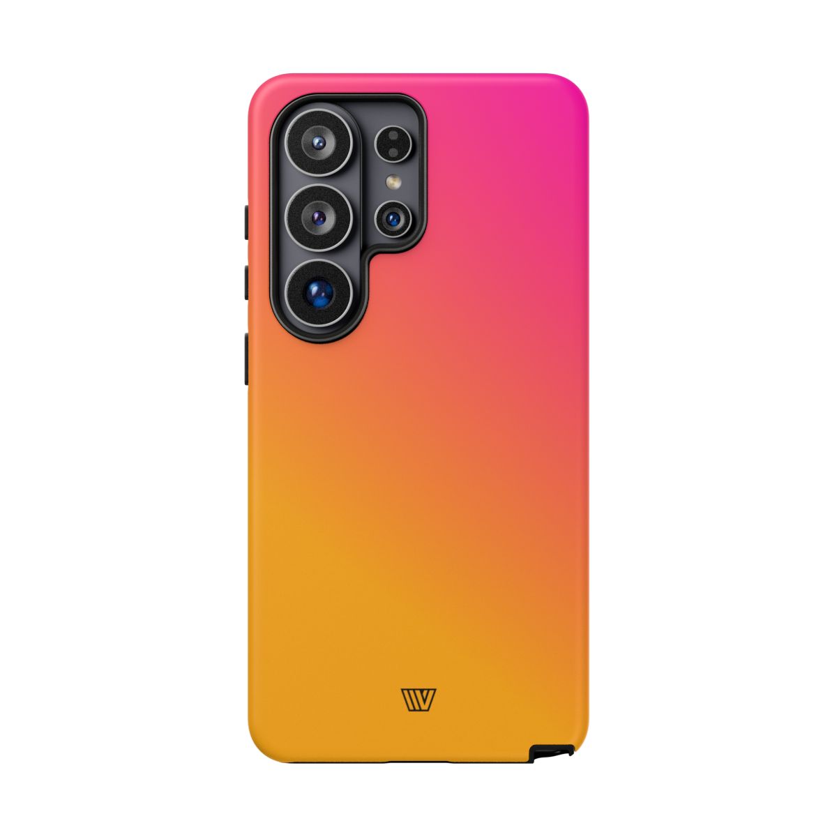 Hot Pink Orange Tough Phone Case