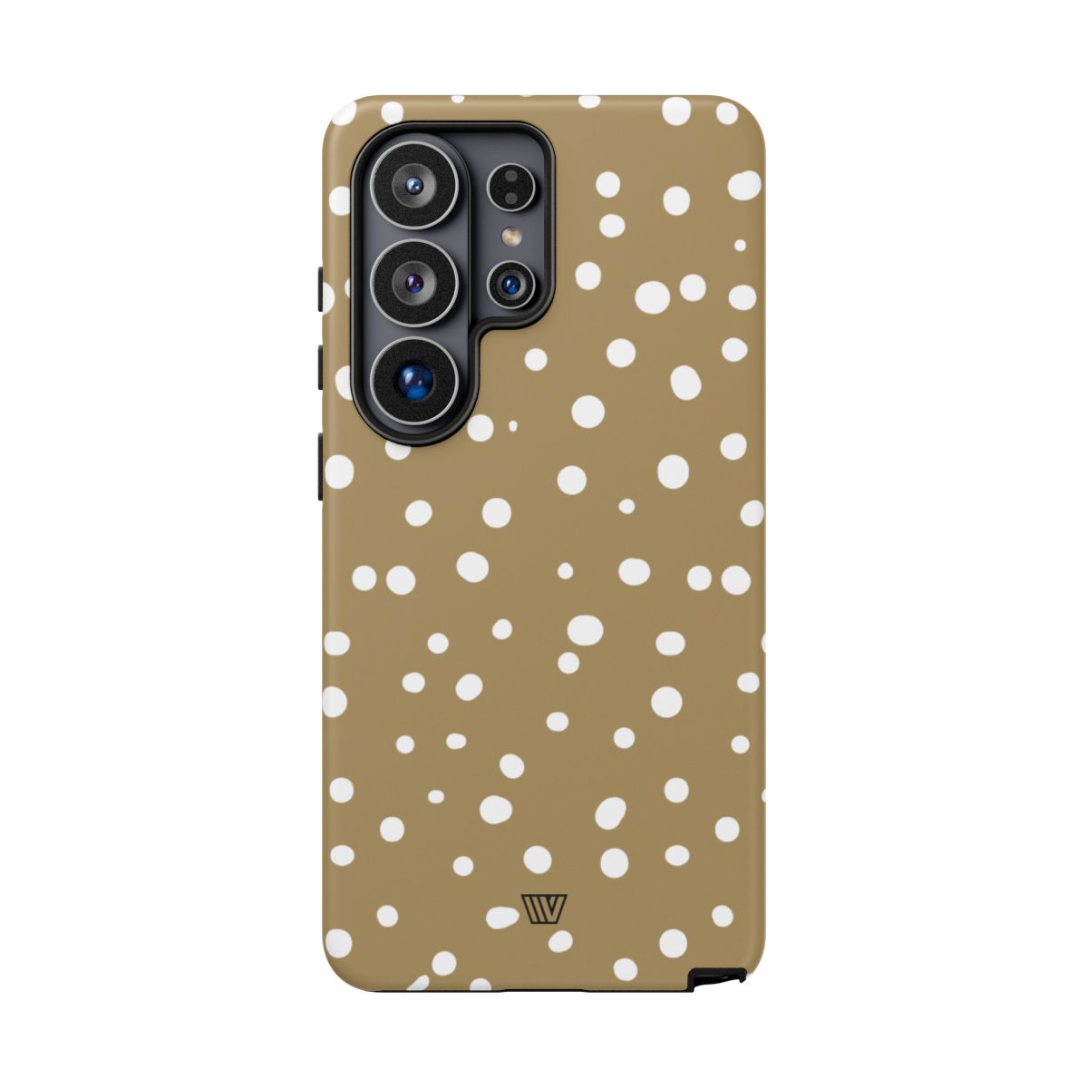 Dark Beige Dots Tough Phone Case