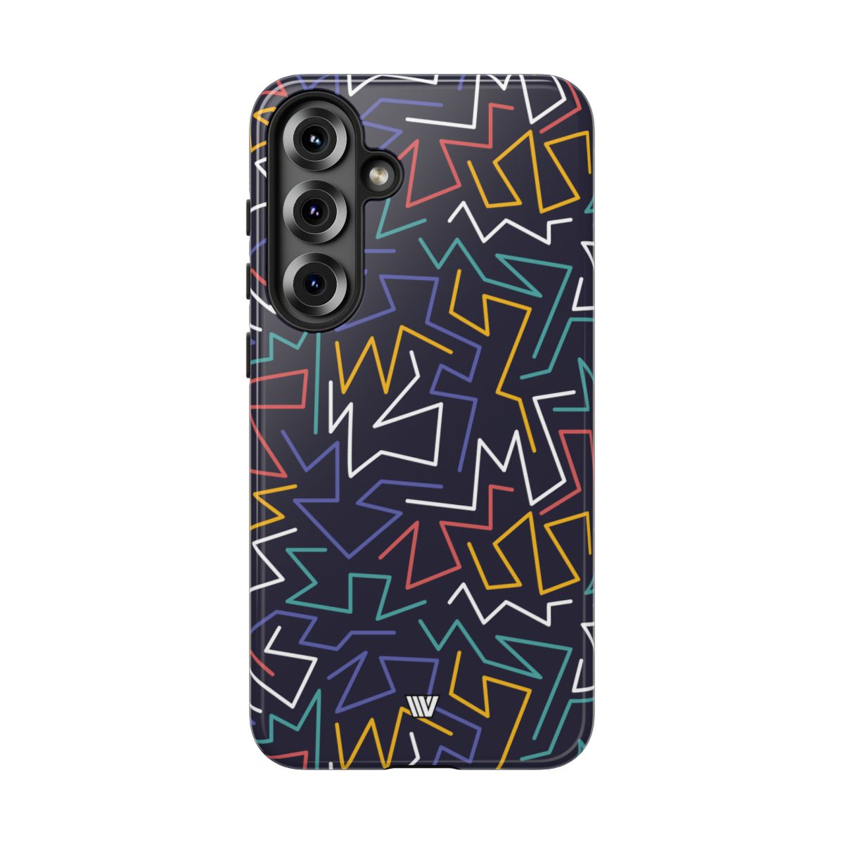 Tough Impact Resistant Phone Case ZIGZAG NIGHT