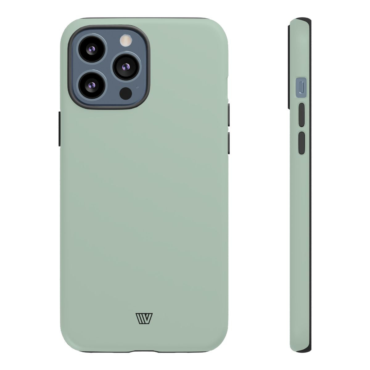 Pastel Green Solid Tough Phone Case Trovvve