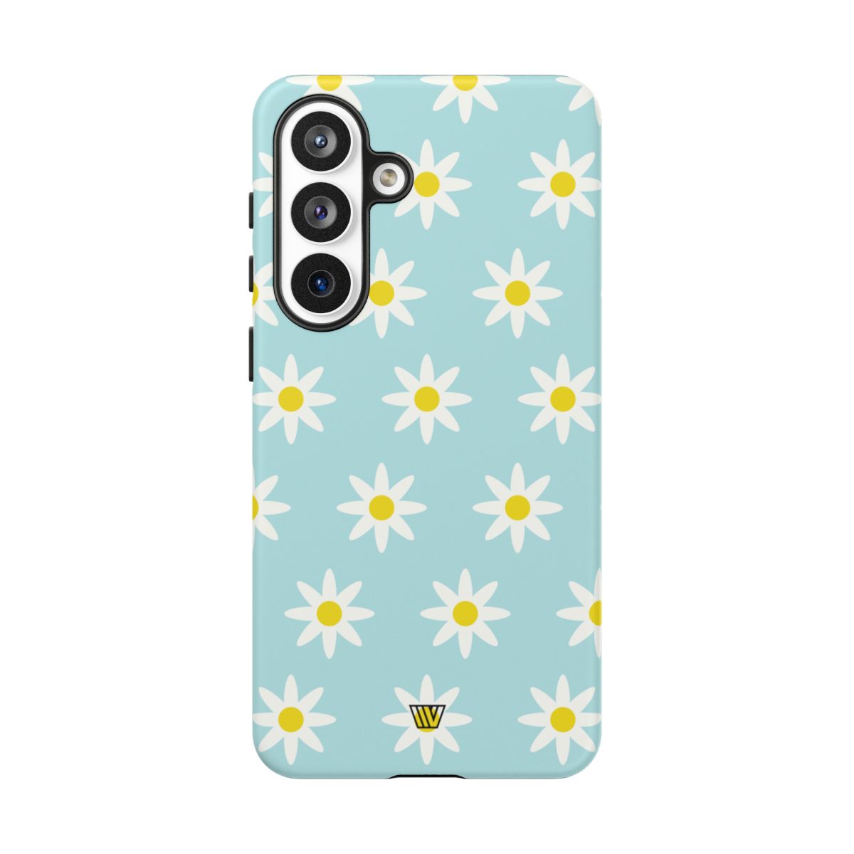 Tough Phone Case Dual Layer Impact Resistant DOODLE DAISY