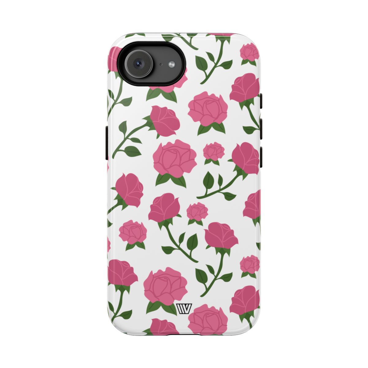 Pink Roses Tough Phone Case Dual-Layer Protective Trovvve