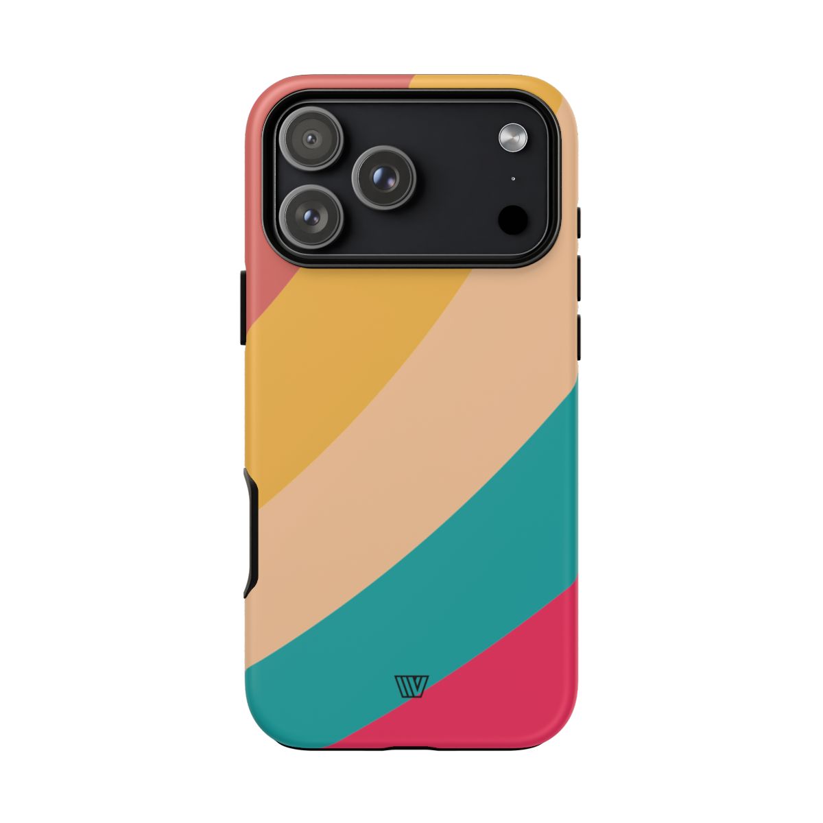 Rainbow Tough Phone Case Durable Impact-Resistant Shell SUMMER BY THE SEA