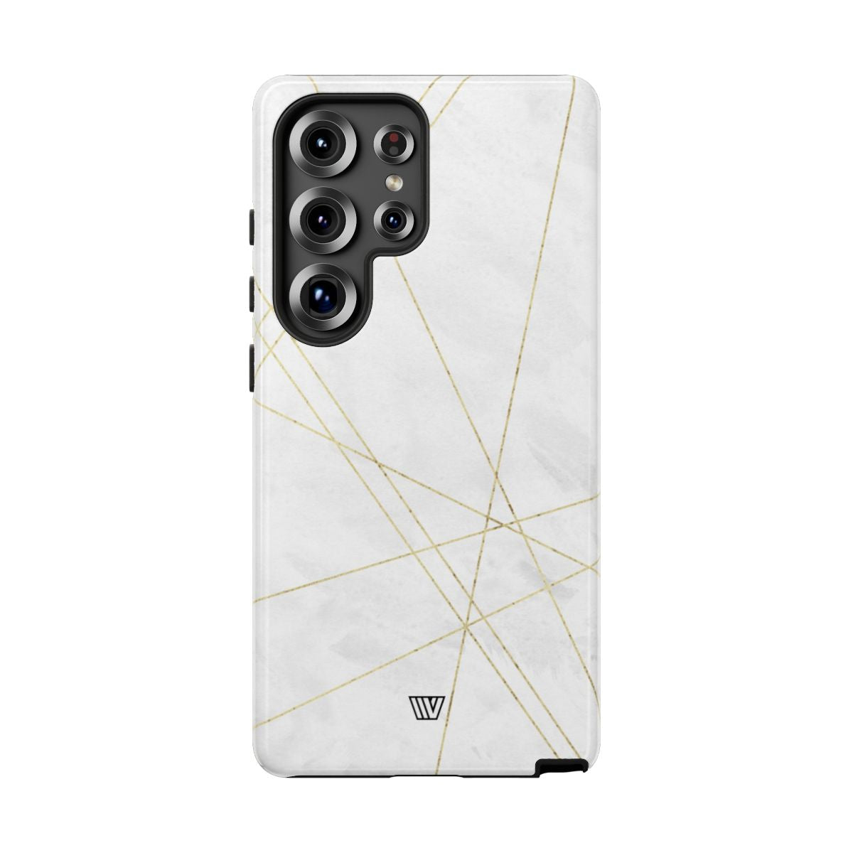 Tough Phone Case Impact Resistant Dual-Layer Shell GOLD LINES