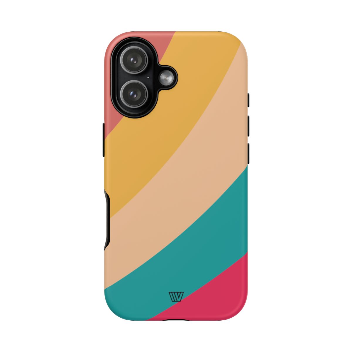 Rainbow Tough Phone Case Durable Impact-Resistant Shell SUMMER BY THE SEA