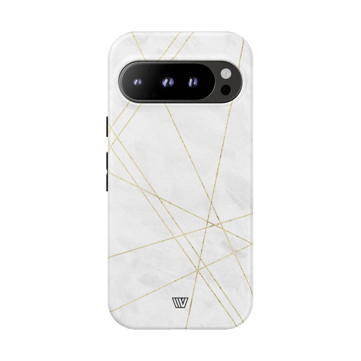 Tough Phone Case Impact Resistant Dual-Layer Shell GOLD LINES