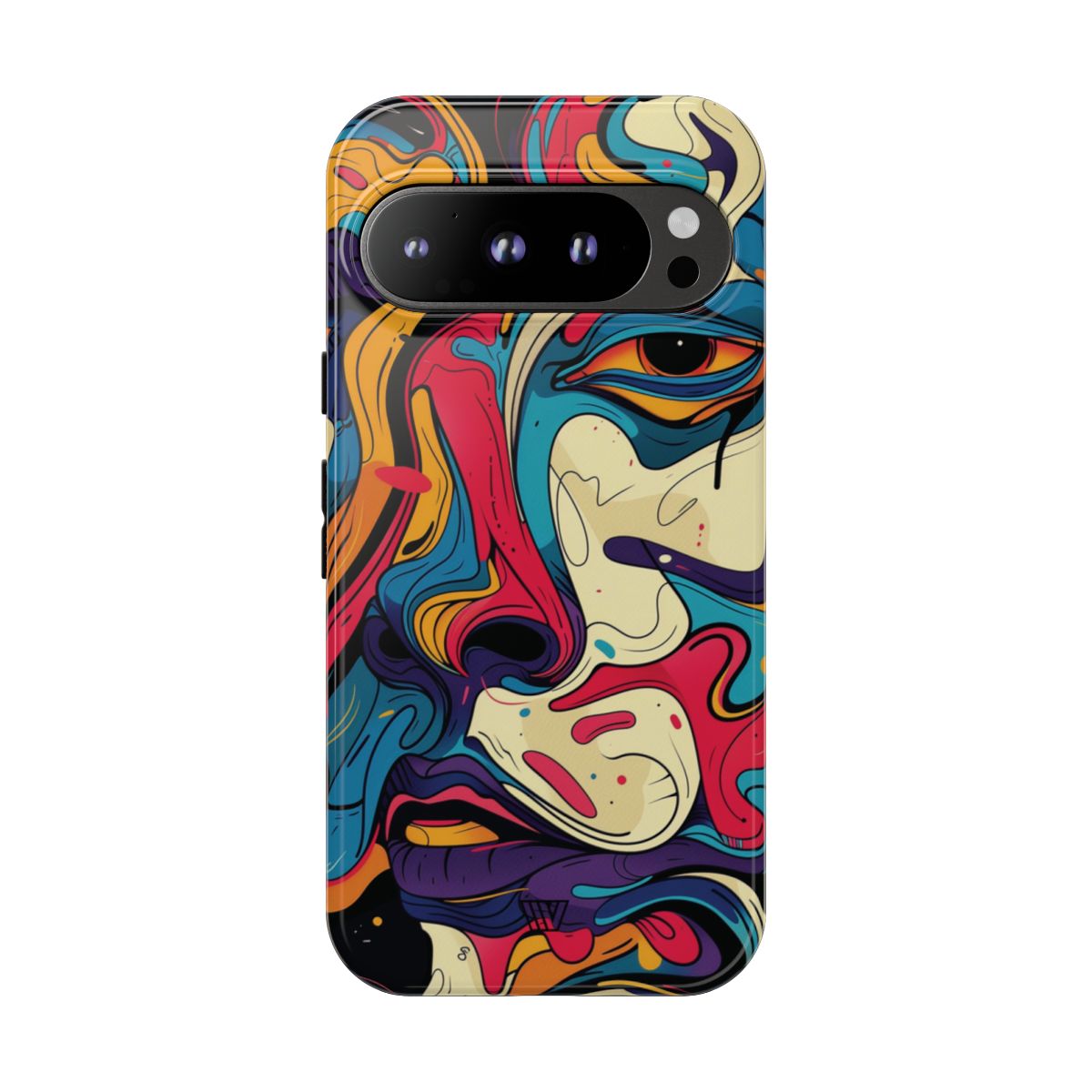 Tough Impact Resistant Phone Case ABSTRACT GAZE