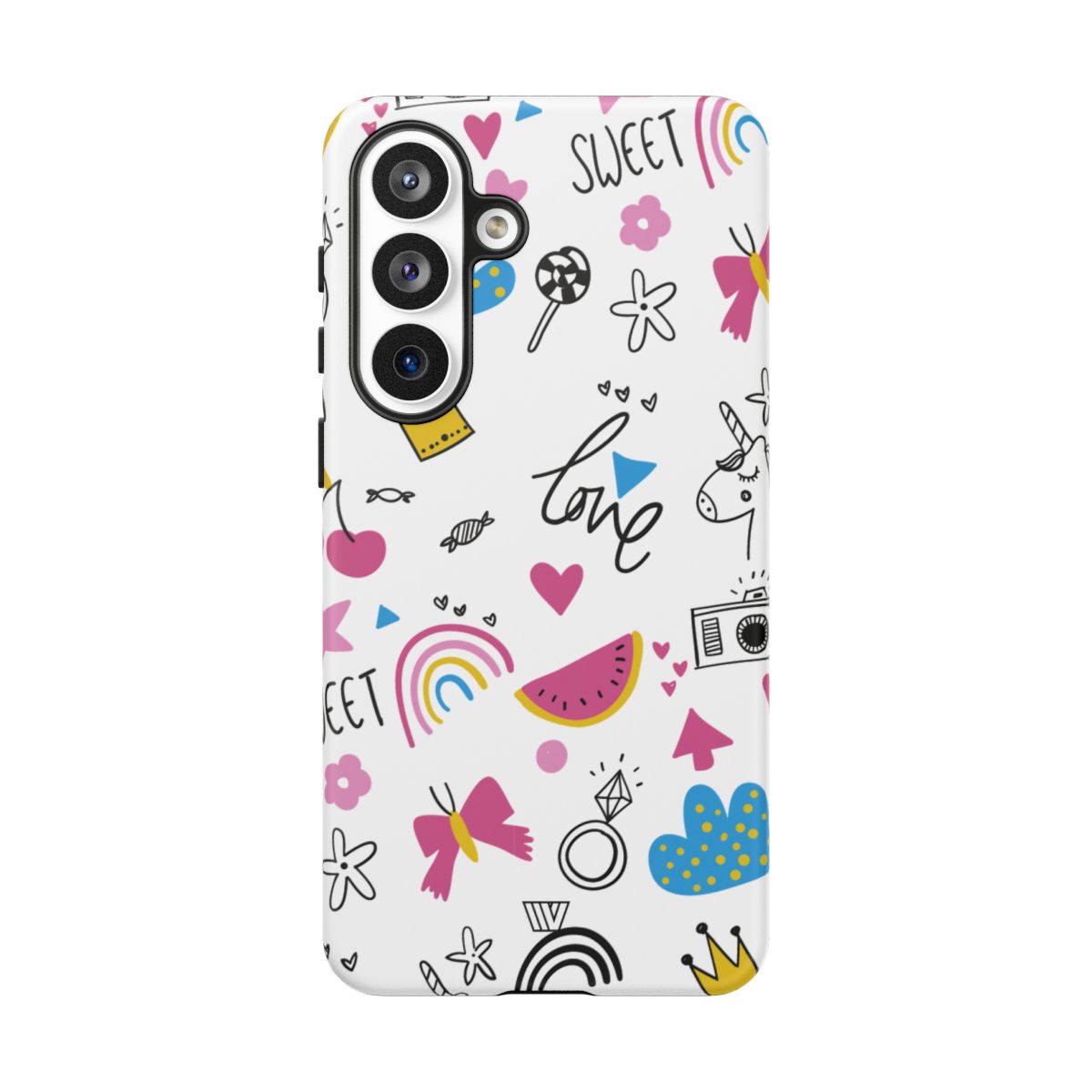 Tough Impact Resistant Phone Case SWEET LOVE