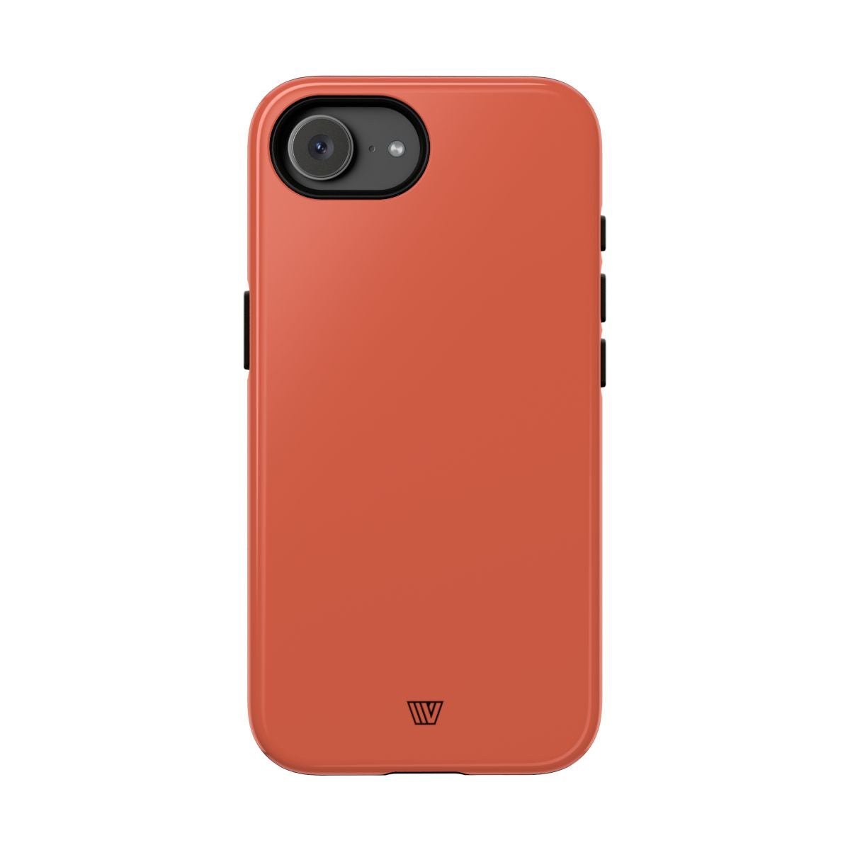 Burnt Sienna Tough Phone Case Dual-Layer Protection