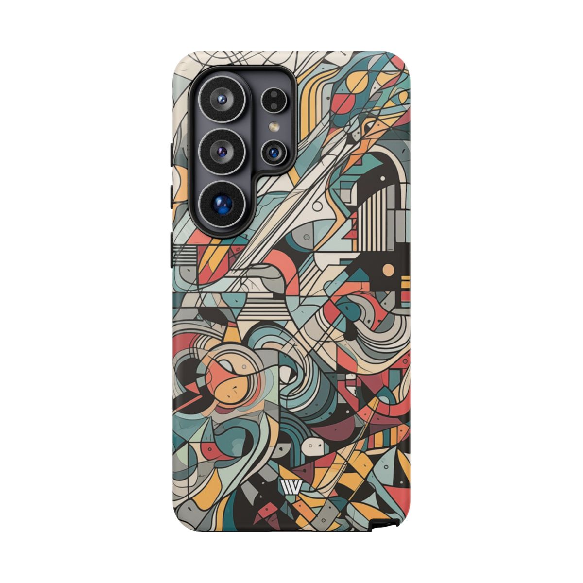 Abstract Doodle #2 Impact-Resistant Tough Phone Case