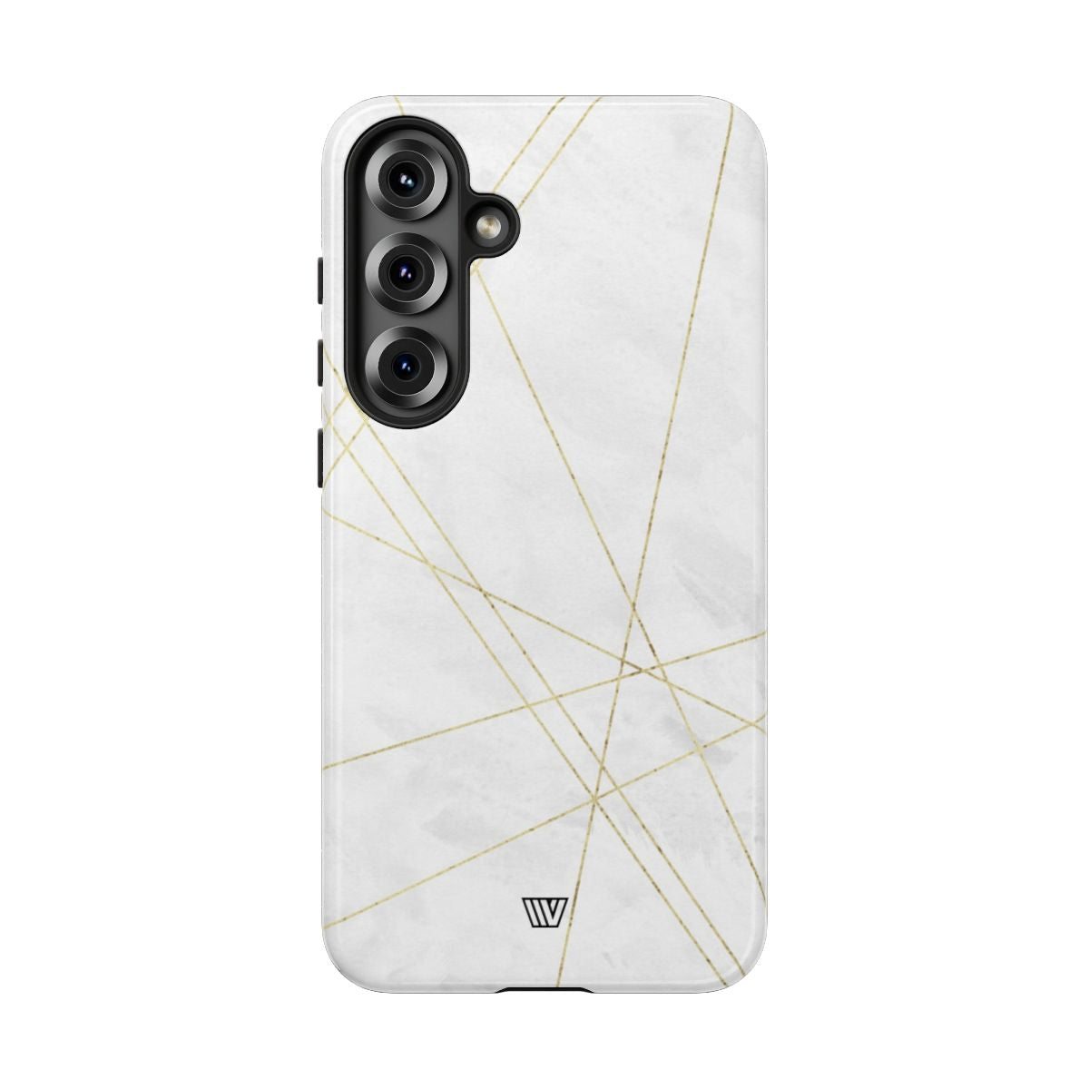 Tough Phone Case Impact Resistant Dual-Layer Shell GOLD LINES