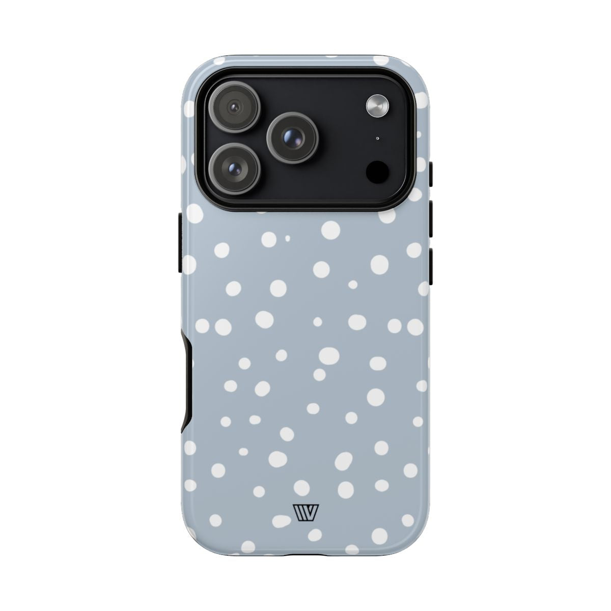Blue Haze Dots Tough Phone Case Dual-Layer Protective Phone Case