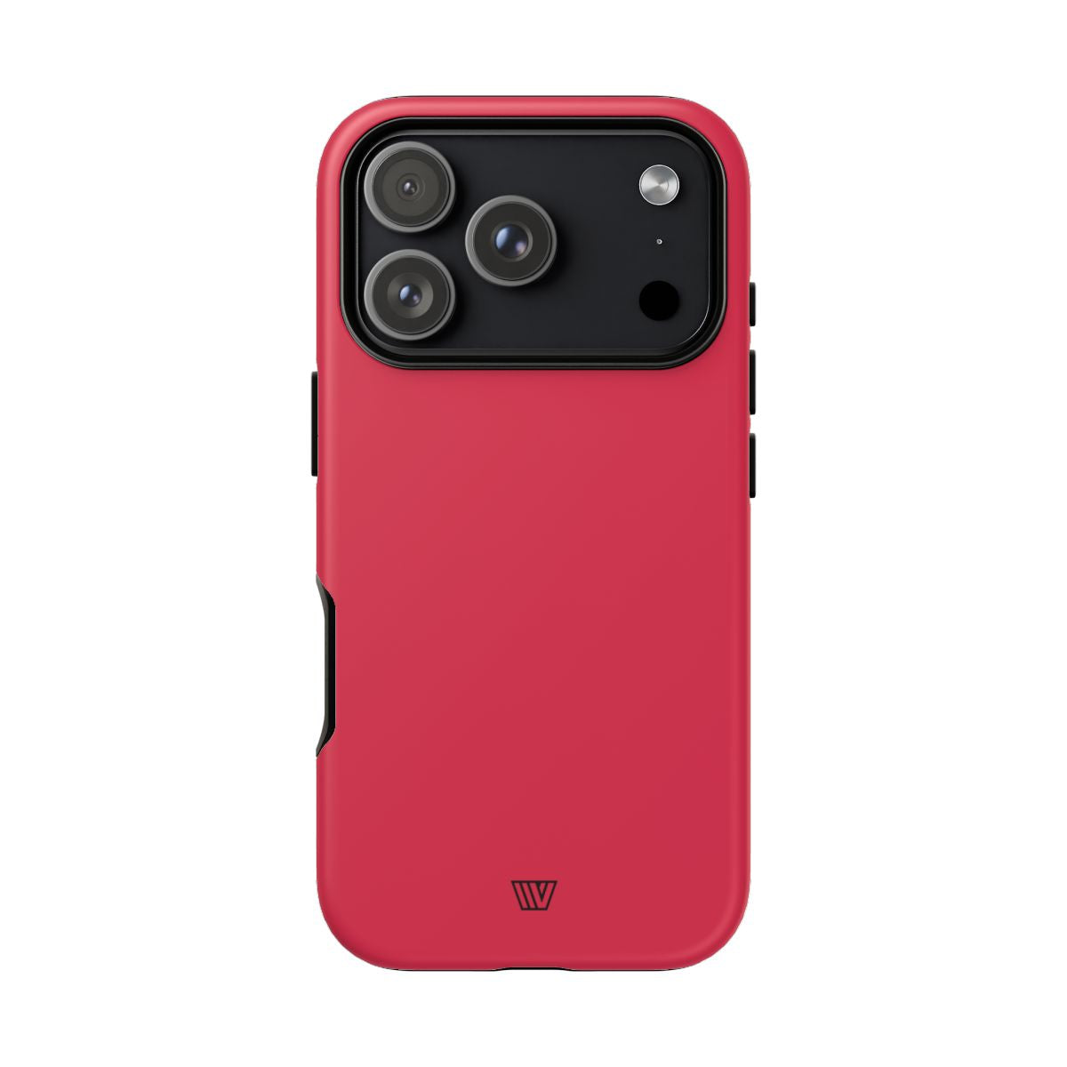 Red Amaranth Tough Phone Case Dual-Layer Protection