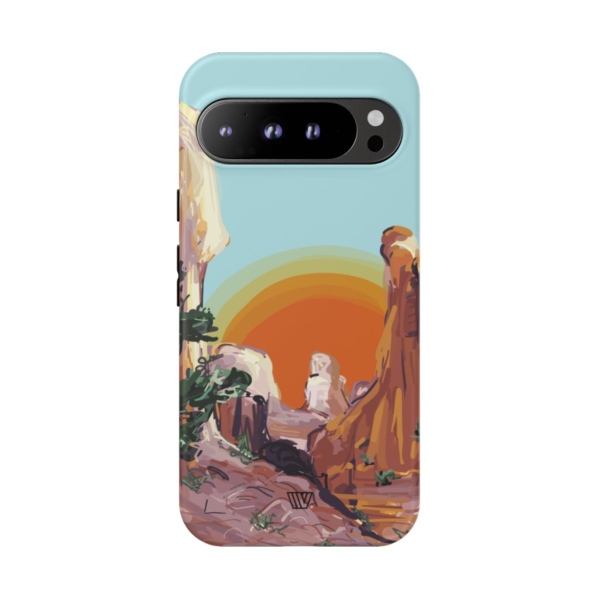 Tough Phone Case 8ft Drop Tested DESERT SUNRISE TROVVVE X EARTH FORMATIONS