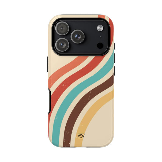 Vintage Stripe Tough Durable Phone Case