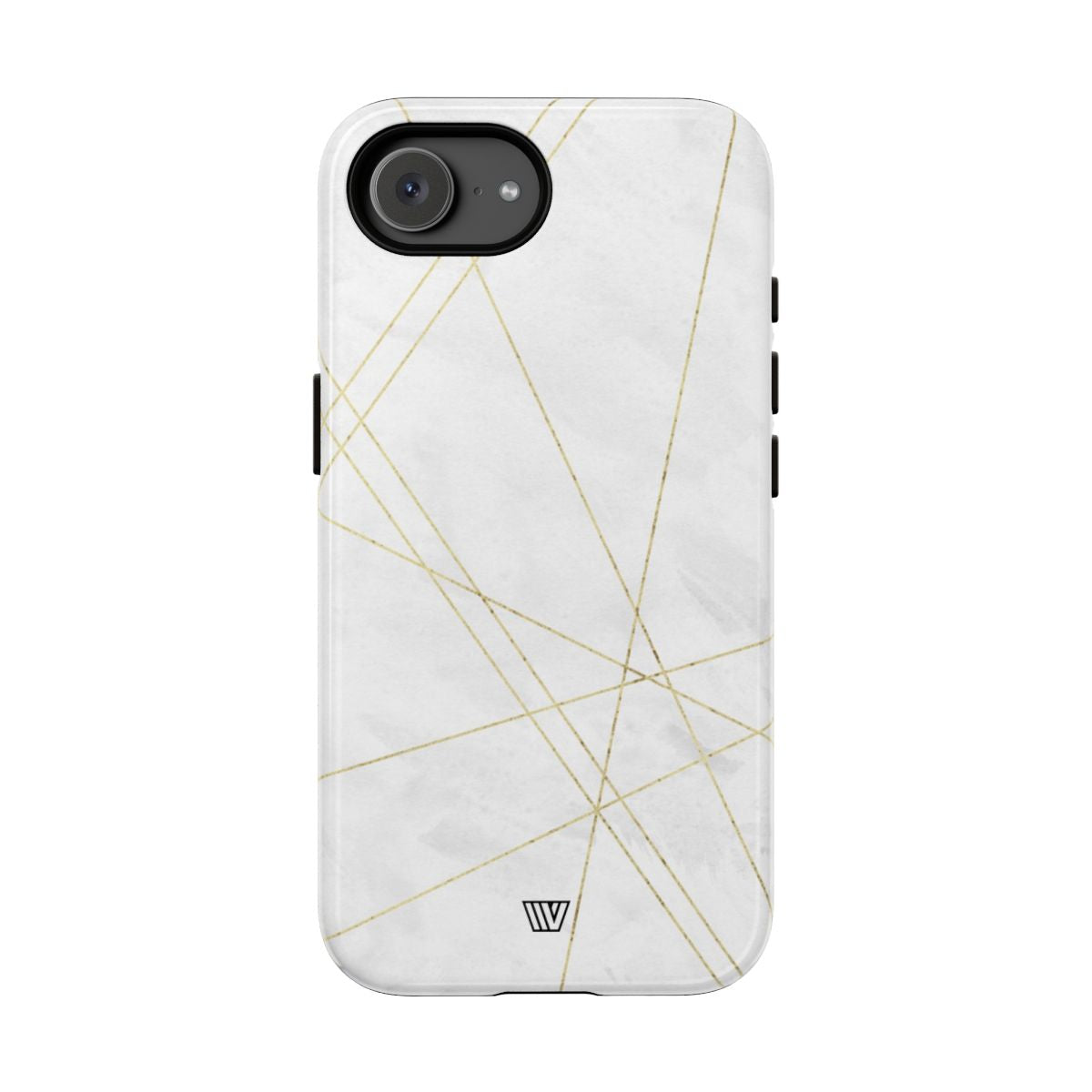 Tough Phone Case Impact Resistant Dual-Layer Shell GOLD LINES