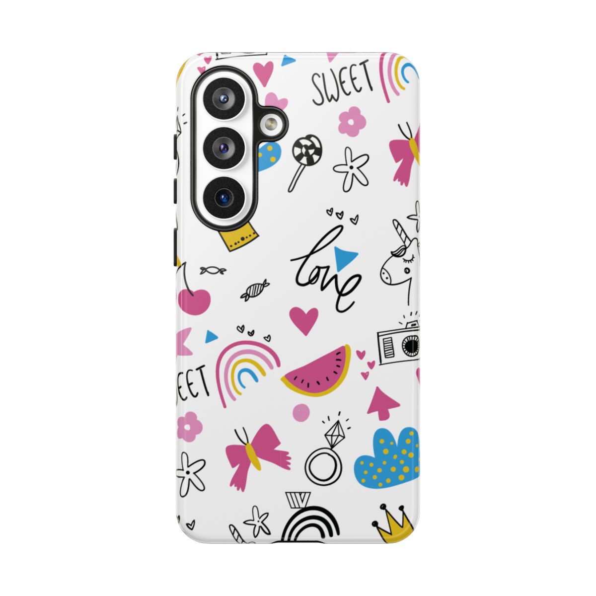 Tough Impact Resistant Phone Case SWEET LOVE