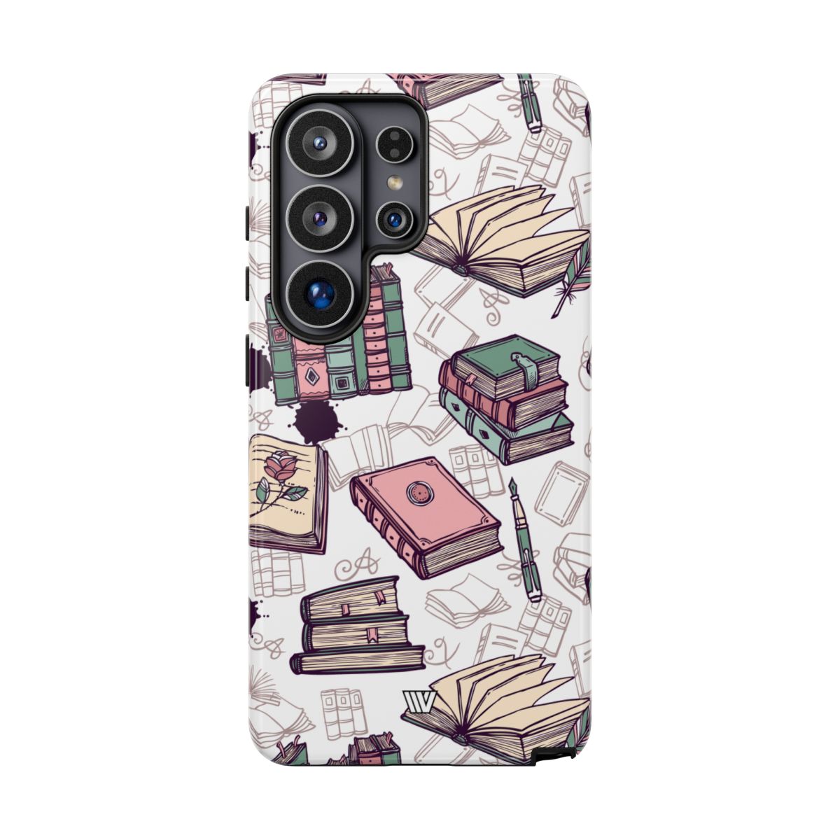 Tough Phone Case Impact Resistant Dual-layer Protective - BOOK LOVER