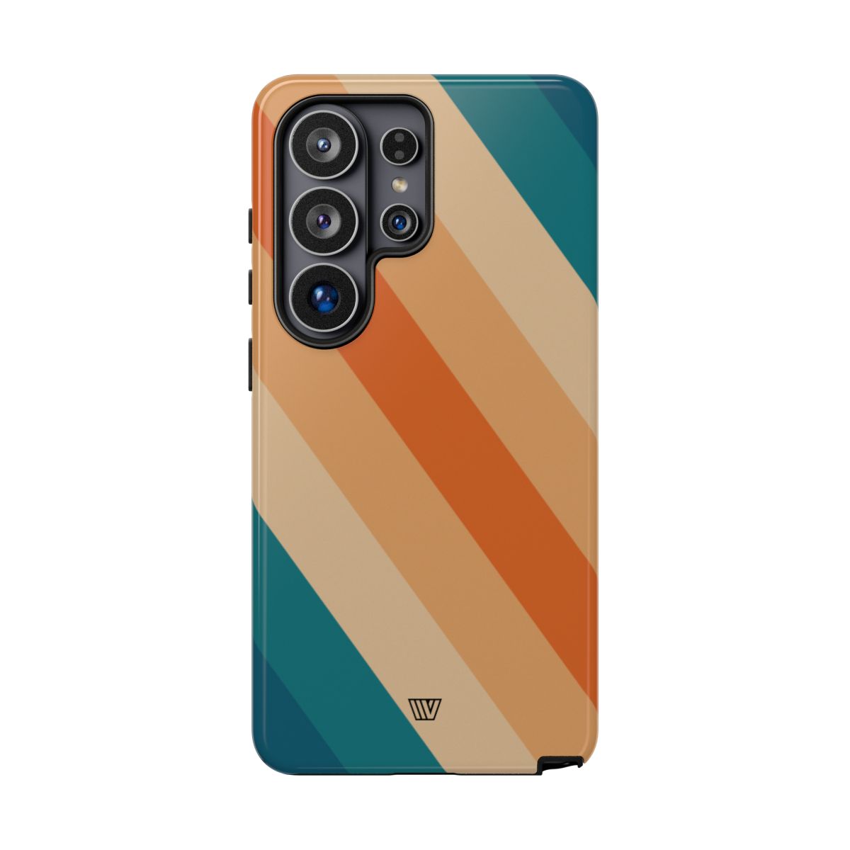 Retro Stripe Tough Phone Case 70s Style