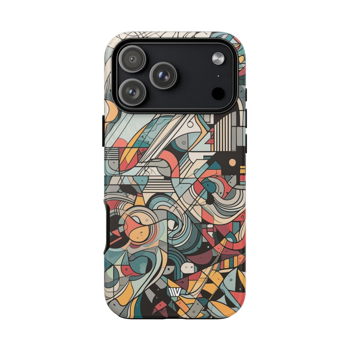Abstract Doodle #2 Impact-Resistant Tough Phone Case