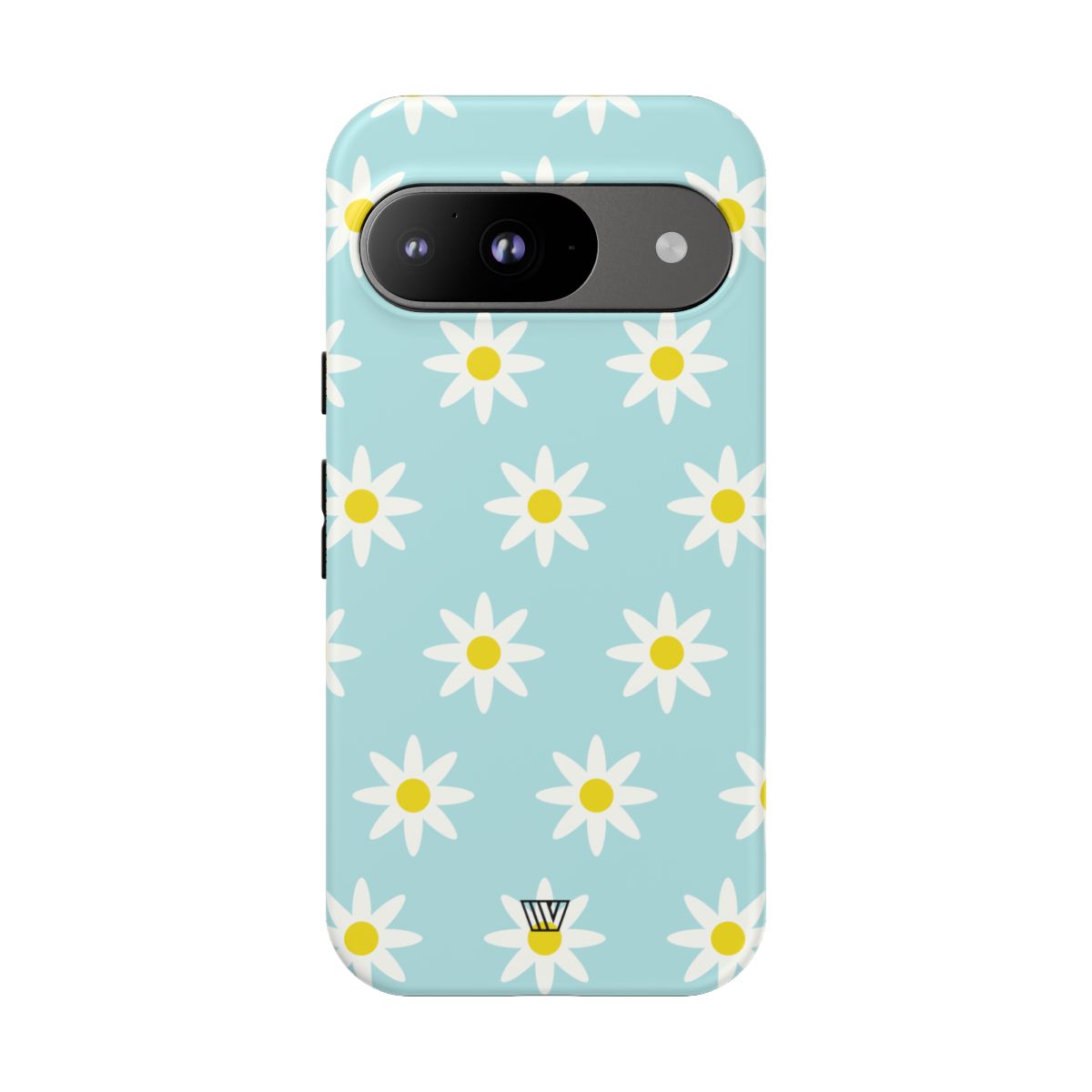 Tough Phone Case Dual Layer Impact Resistant DOODLE DAISY
