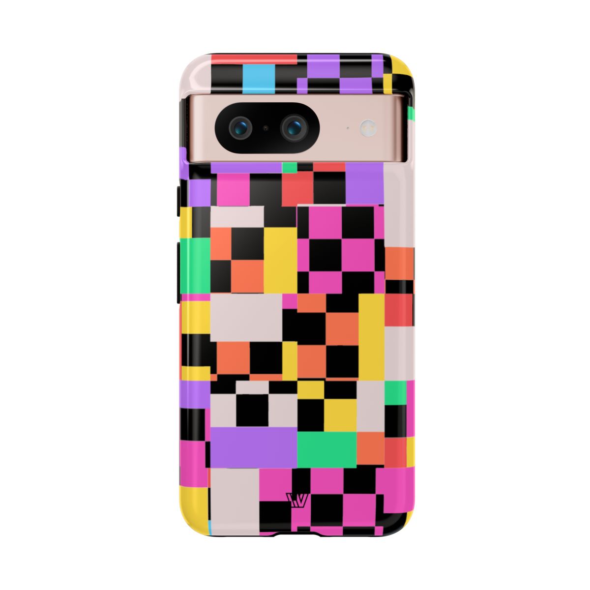 Mashed Up Checkerboard Tough Phone Case