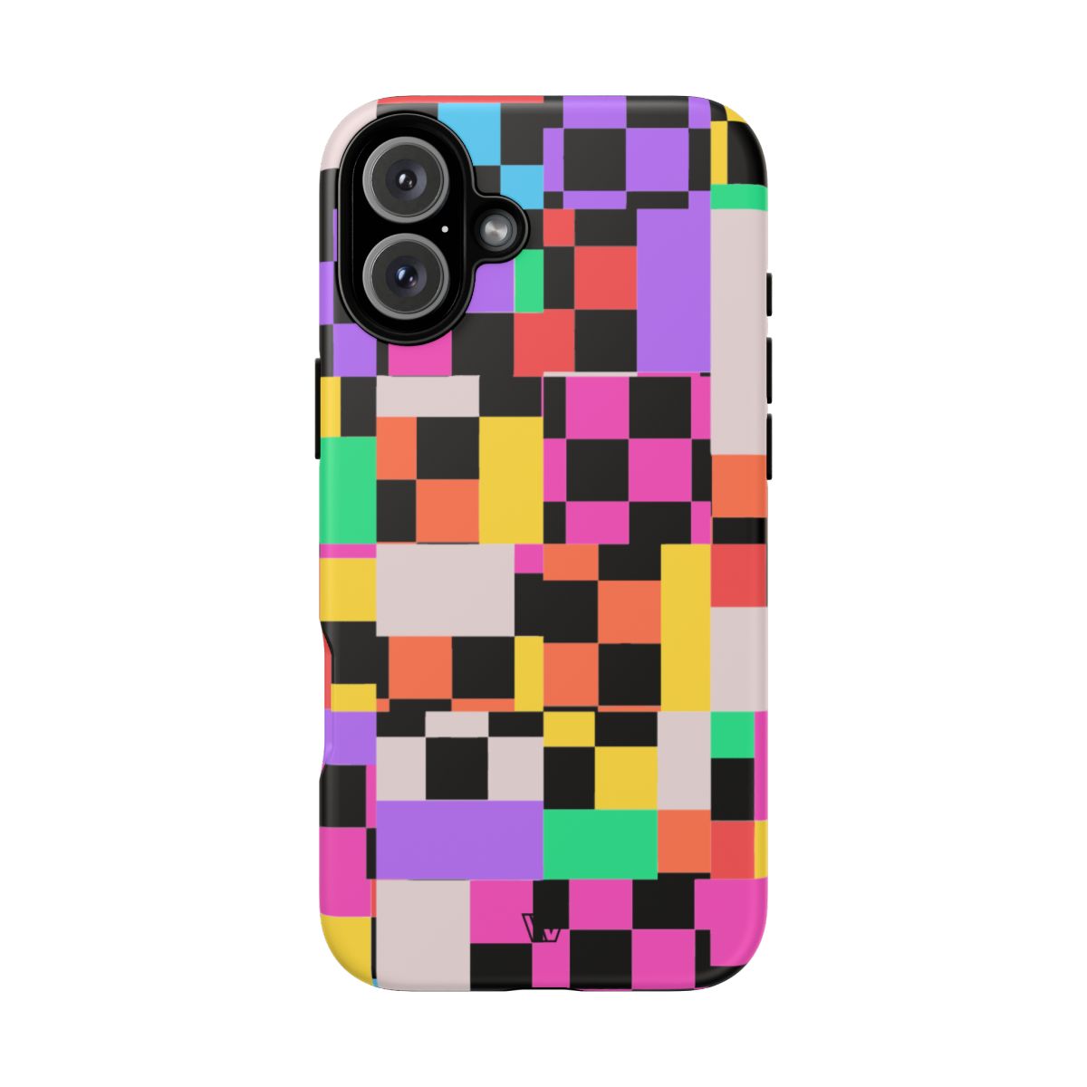 Mashed Up Checkerboard Tough Phone Case