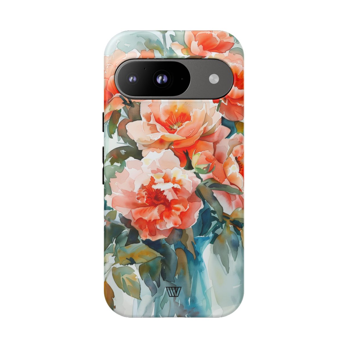 Tough Phone Case Dual-Layer Impact Resistant PEONY DREAMS