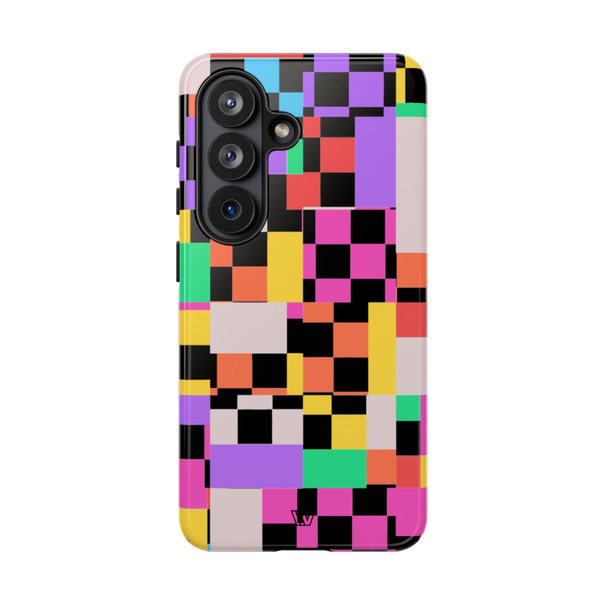Mashed Up Checkerboard Tough Phone Case