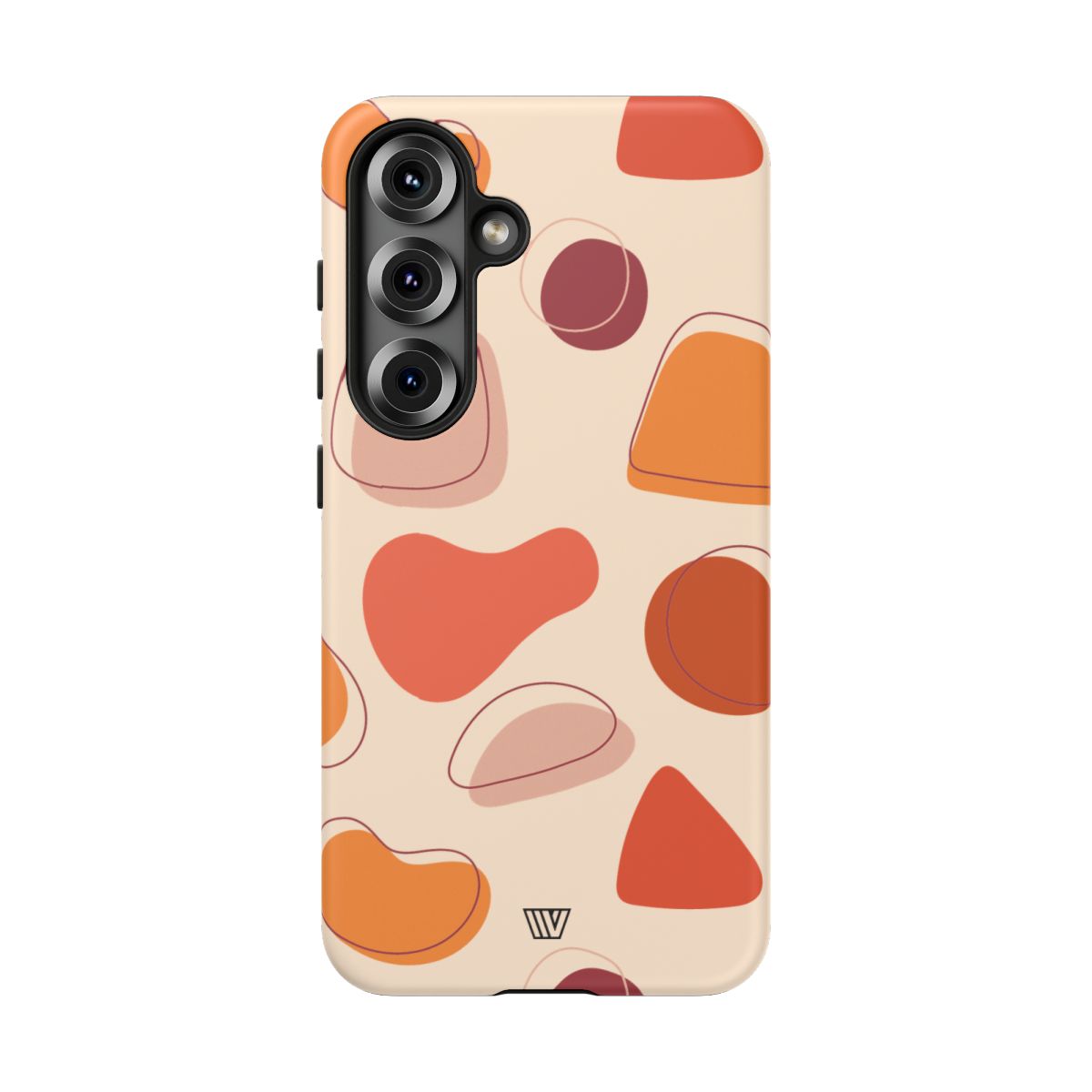 Tough Impact-Resistant Phone Case with Dual Layer WARM SHAPES