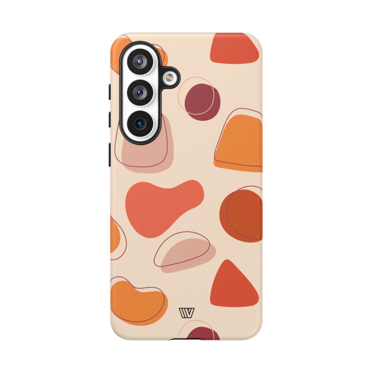 Tough Impact-Resistant Phone Case with Dual Layer WARM SHAPES