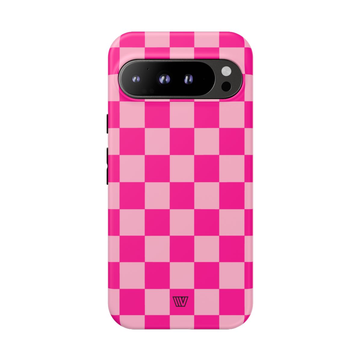 Hot Pink Checkerboard Tough Phone Case Trovvve