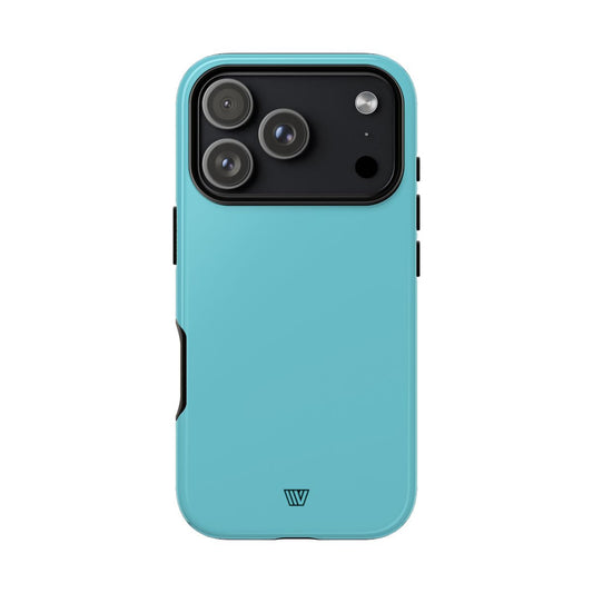 Tough Phone Case CYAN with Impact-Resistant Dual Layer