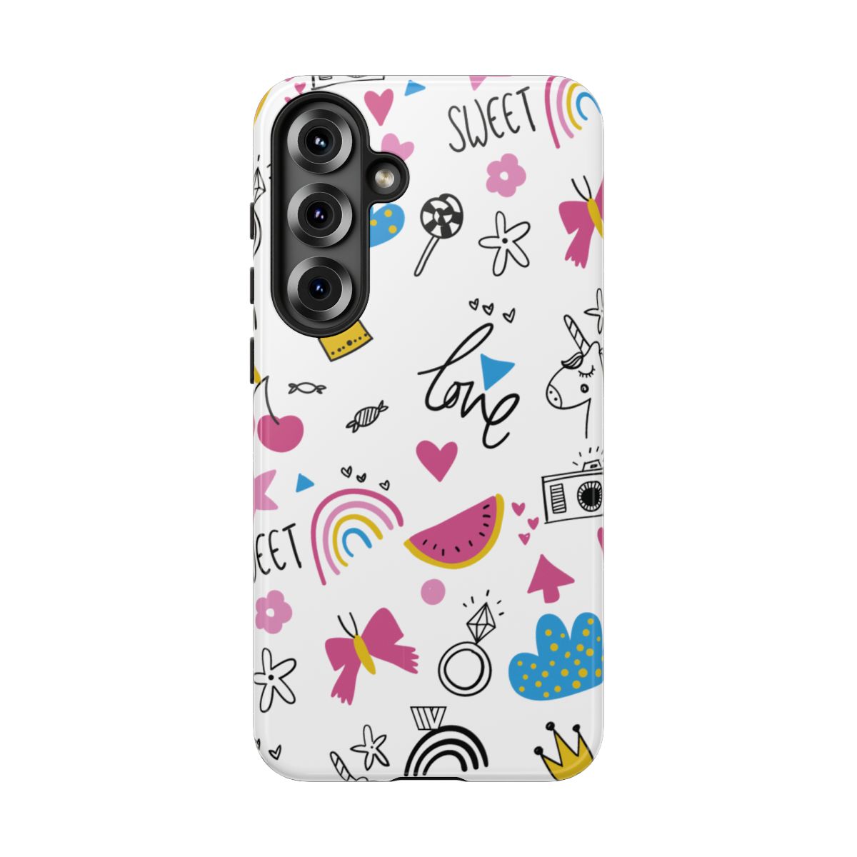 Tough Impact Resistant Phone Case SWEET LOVE