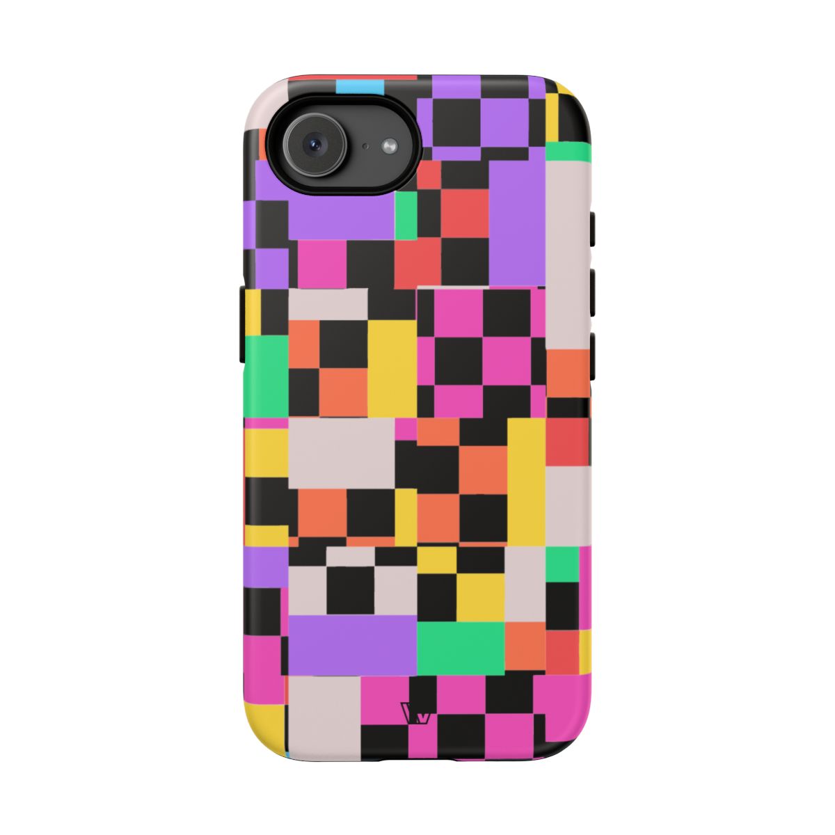 Mashed Up Checkerboard Tough Phone Case