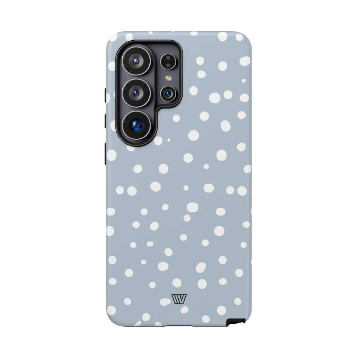 Blue Haze Dots Tough Phone Case Dual-Layer Protective Phone Case