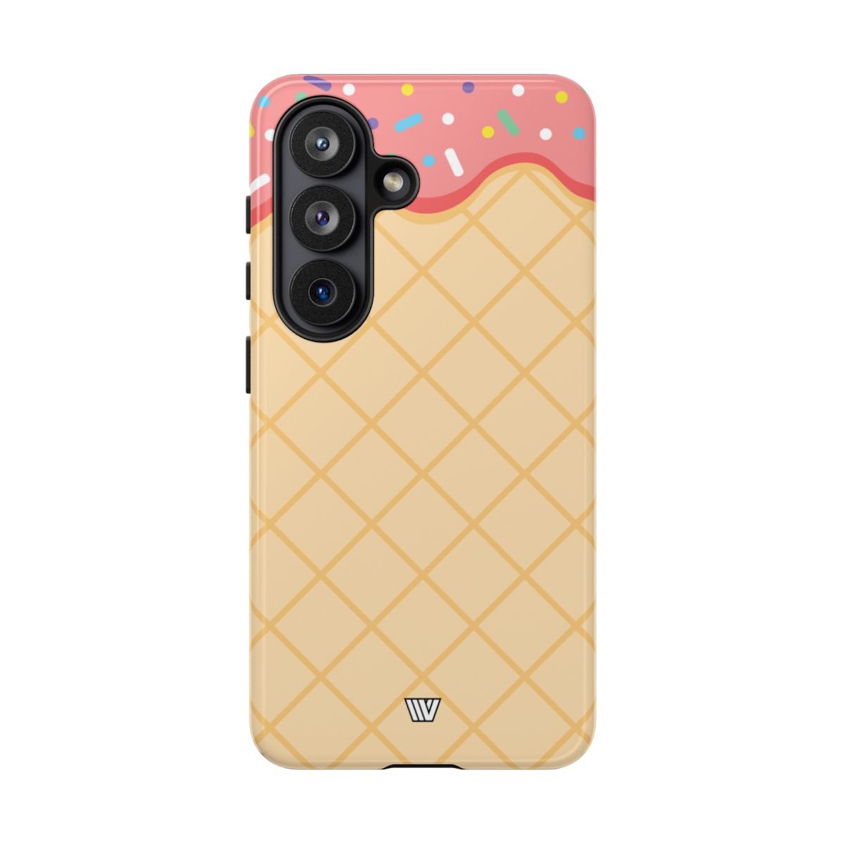 Ice Cream Cone Tough Phone Case Dual-Layer Protection