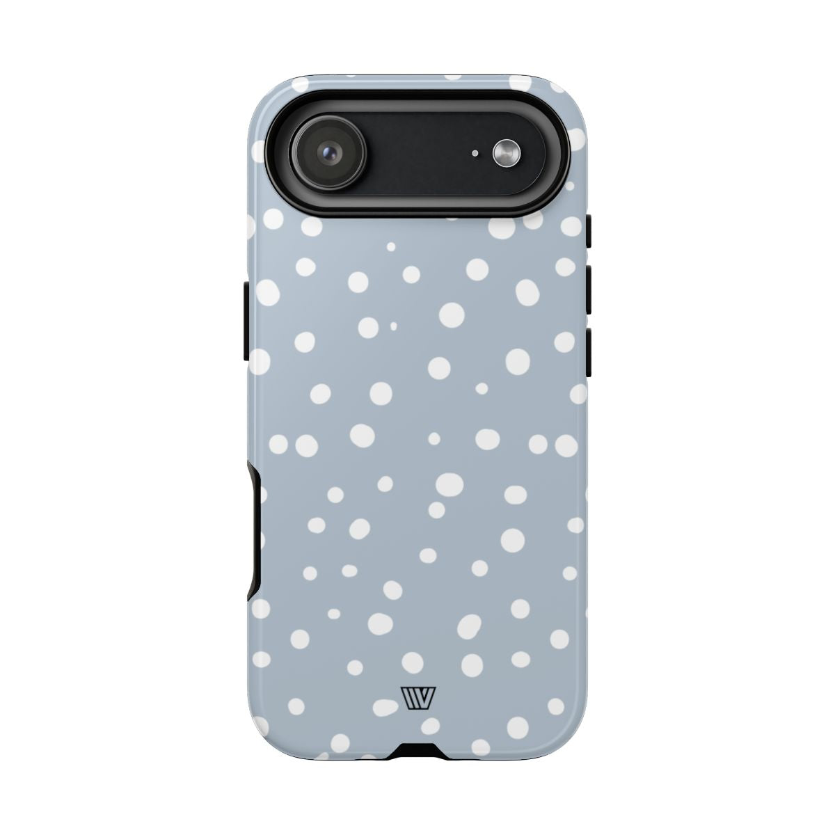 Blue Haze Dots Tough Phone Case Dual-Layer Protective Phone Case