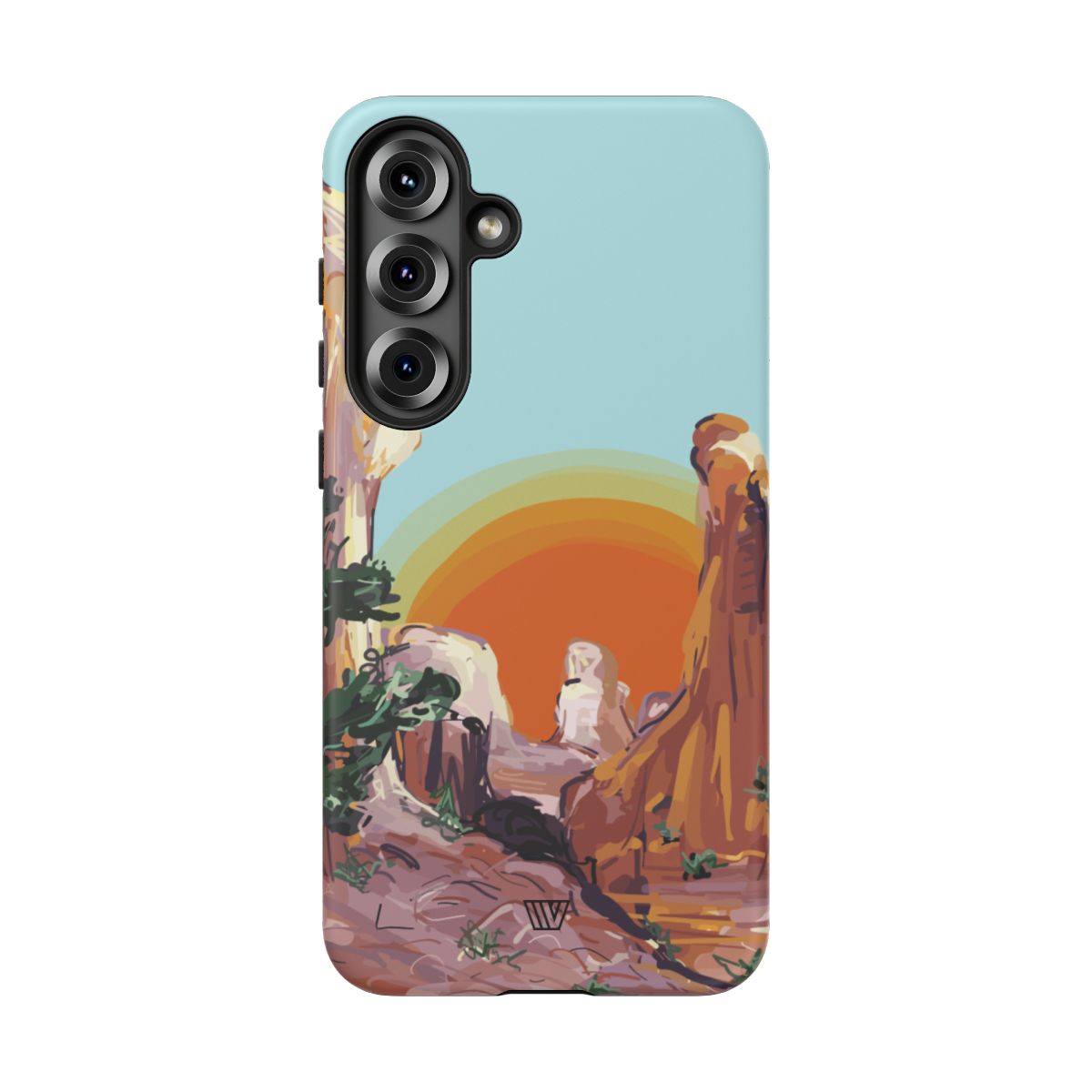 Tough Phone Case 8ft Drop Tested DESERT SUNRISE TROVVVE X EARTH FORMATIONS