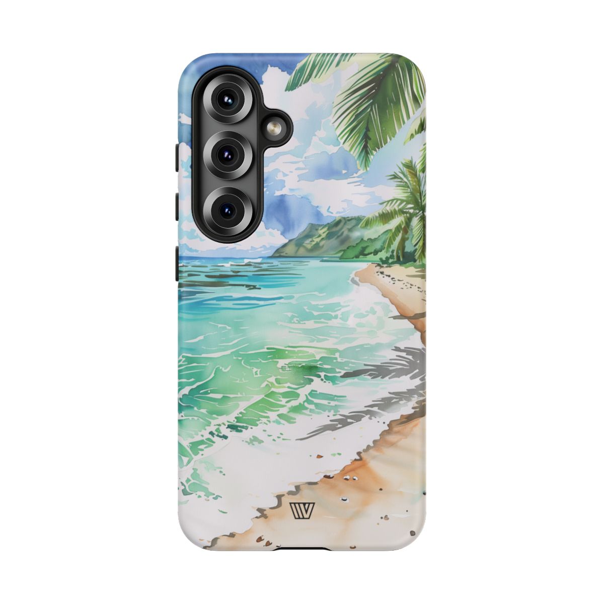 Watercolor Beach Tough Phone Case