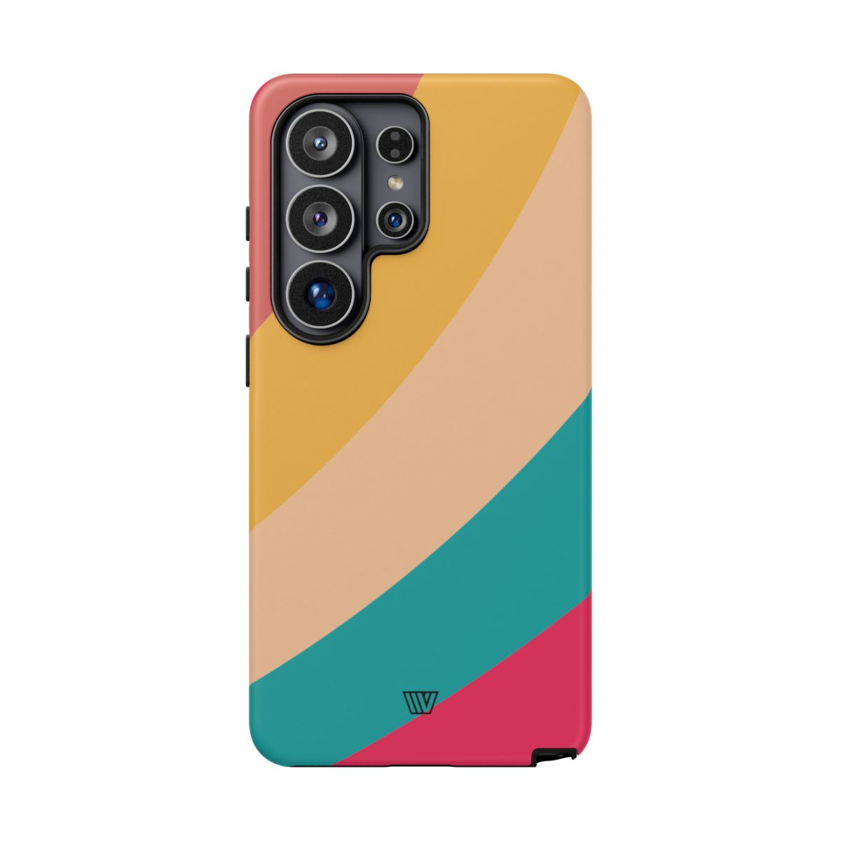 Rainbow Tough Phone Case Durable Impact-Resistant Shell SUMMER BY THE SEA