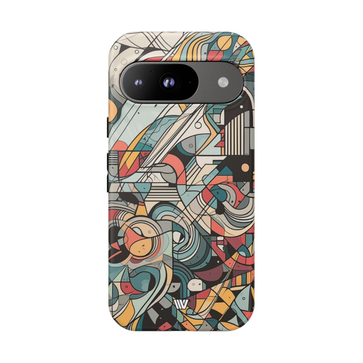 Abstract Doodle #2 Impact-Resistant Tough Phone Case
