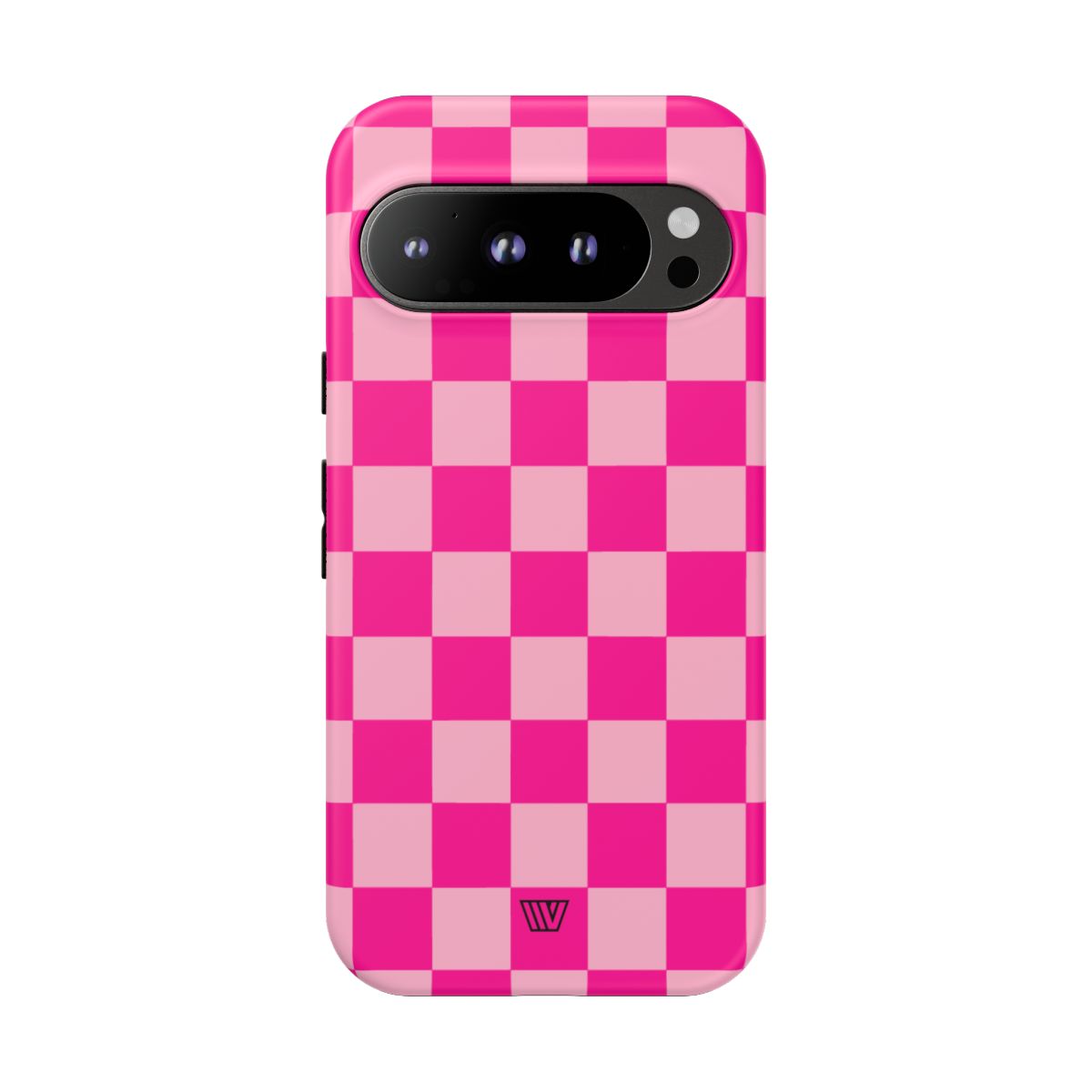Hot Pink Checkerboard Tough Phone Case Trovvve