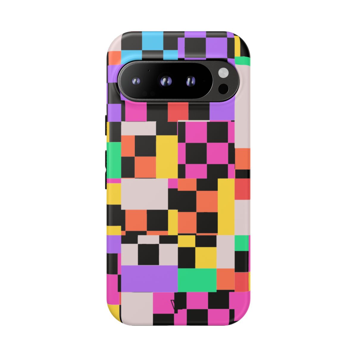 Mashed Up Checkerboard Tough Phone Case