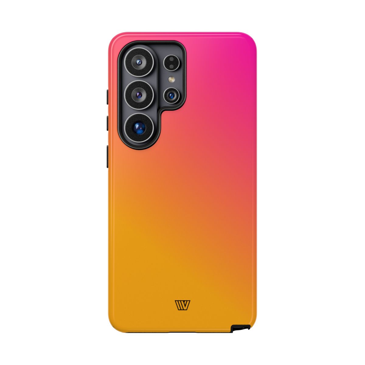 Hot Pink Orange Tough Phone Case