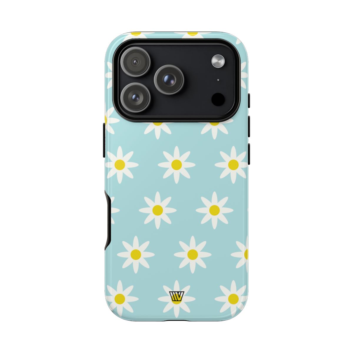 Tough Phone Case Dual Layer Impact Resistant DOODLE DAISY