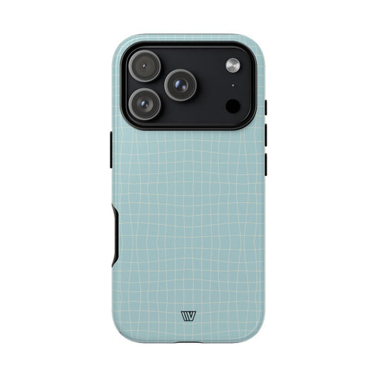 Tough Phone Case Polycarbonate Dual-Layer BLUE WICKER