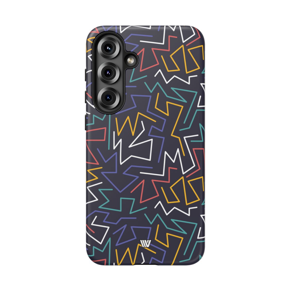 Tough Impact Resistant Phone Case ZIGZAG NIGHT
