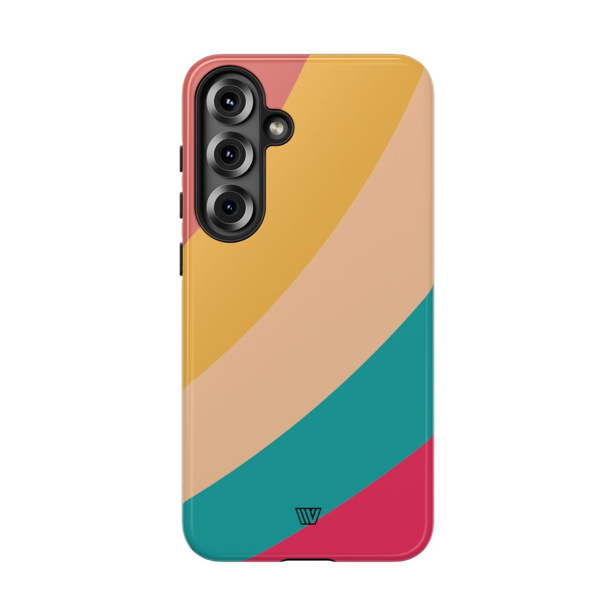 Rainbow Tough Phone Case Durable Impact-Resistant Shell SUMMER BY THE SEA